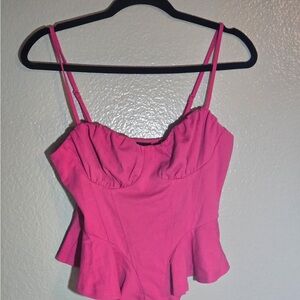 Forever 21 Fuchsia Camisole Top